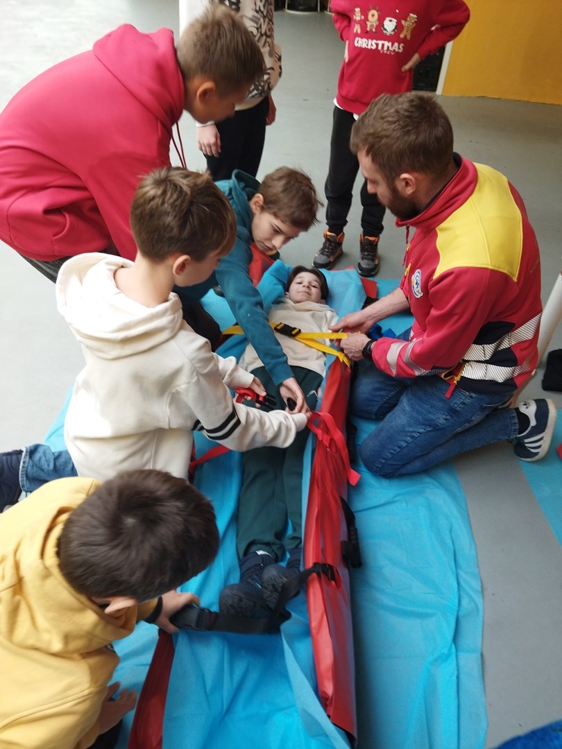 Návštěva zdravotnické záchranné služby v Novém Jičíně