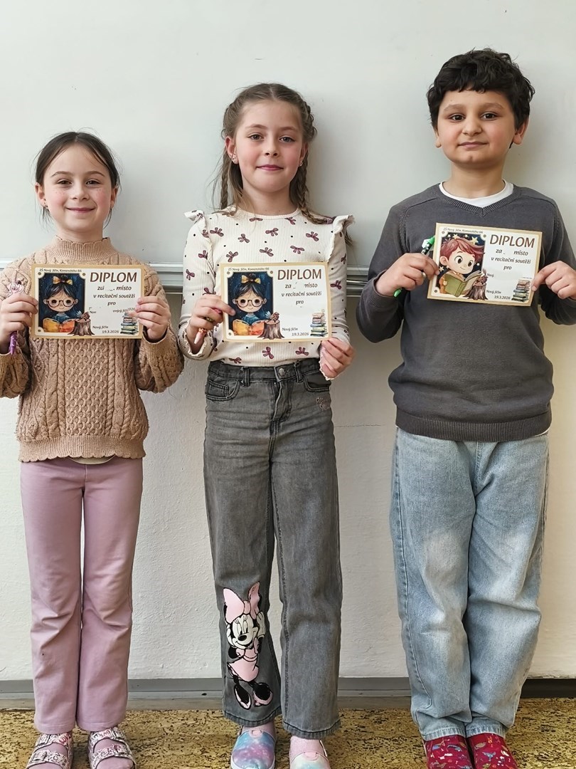Recitační soutěž u druháčků