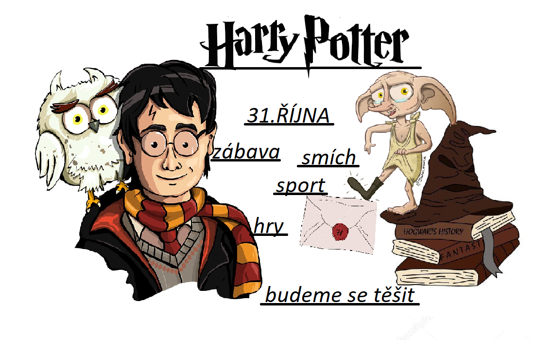 Halloween inspirovaný světem Harryho Pottera