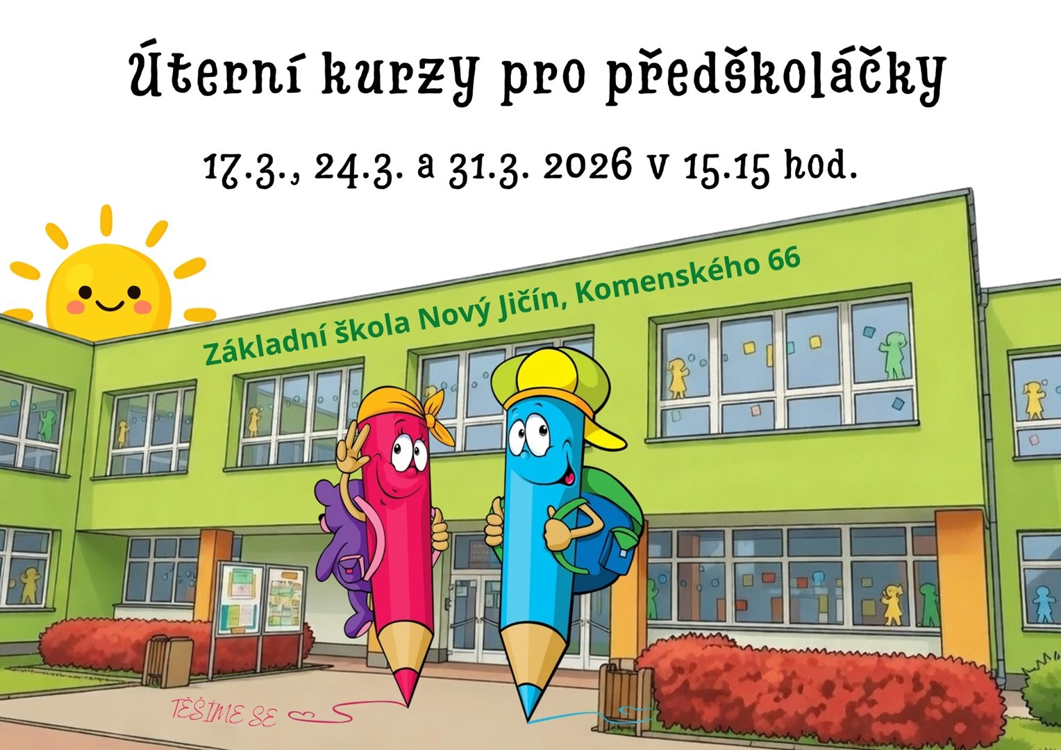 Úterní kurzy pro předškoláčky