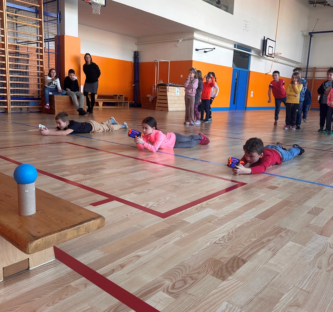 Zimní sportiáda ve školní družině